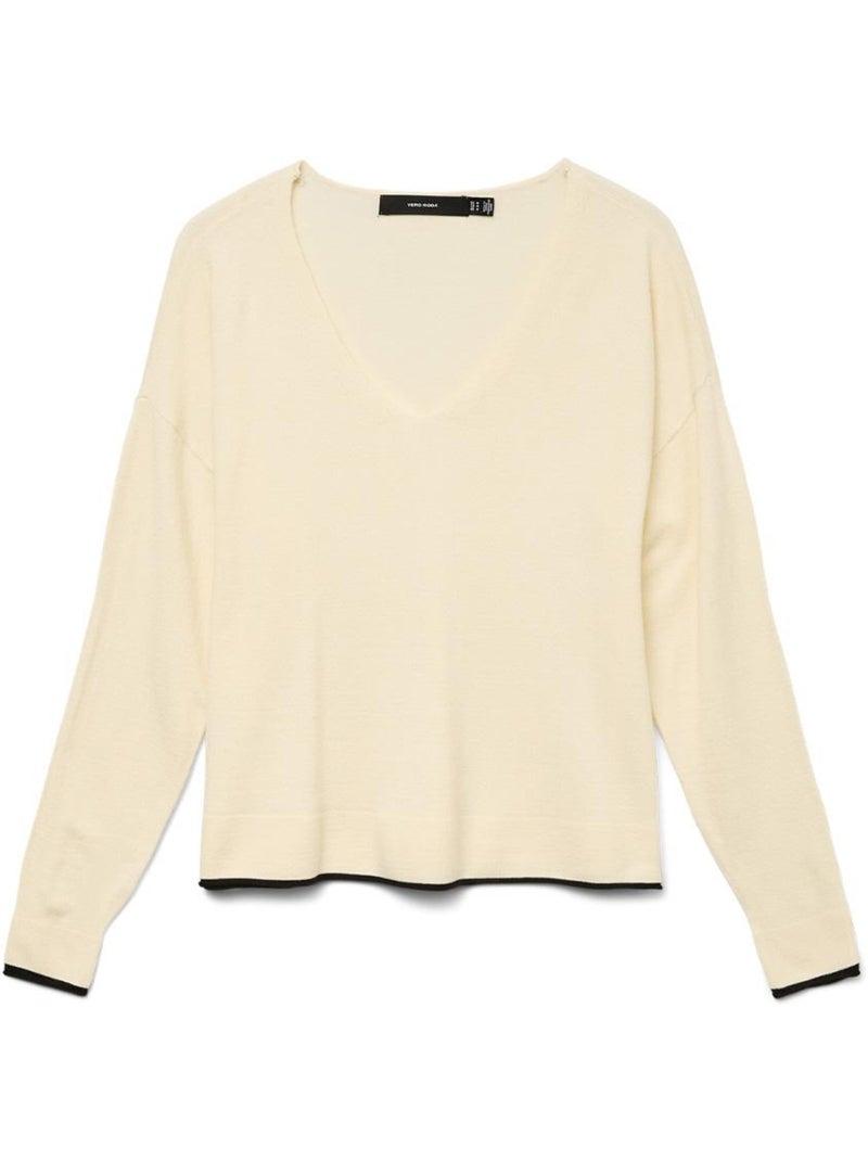 Pull Femme Vero Moda Beige - Kiabi