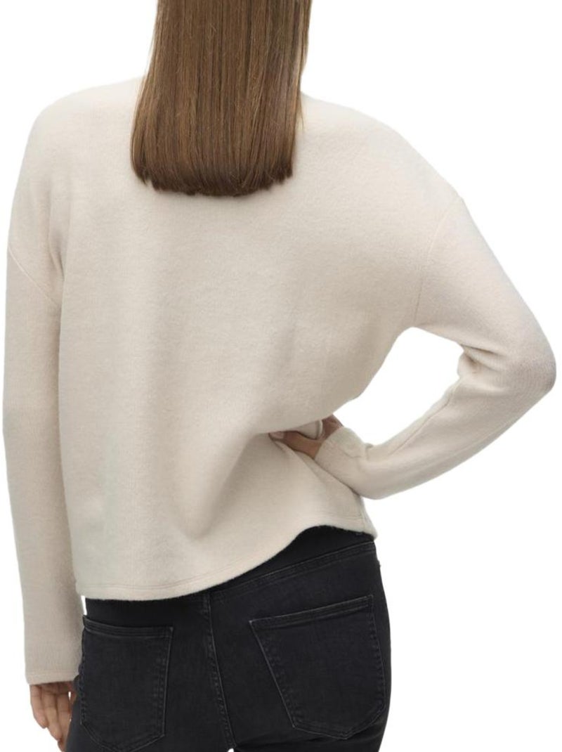 Pull Femme Vero Moda Beige - Kiabi