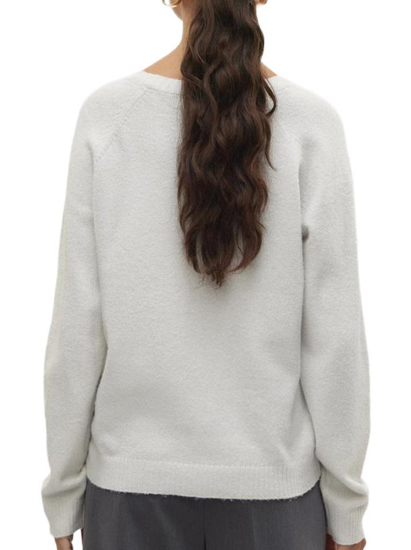 Pull femme vero moda Blanc - Kiabi