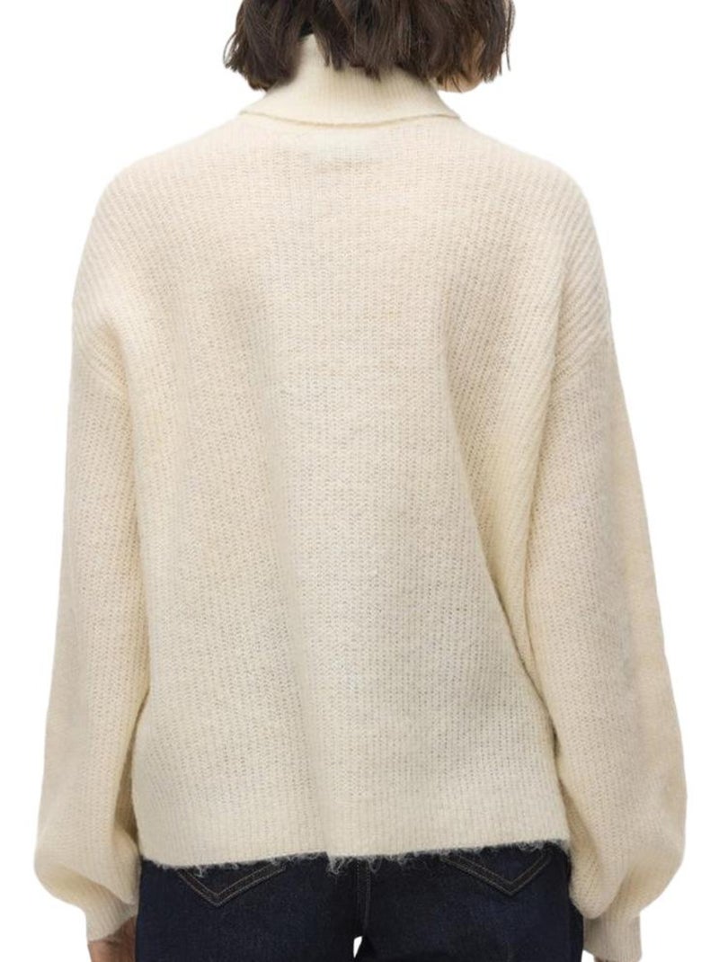 Pull Femme Vero Moda Blanc - Kiabi