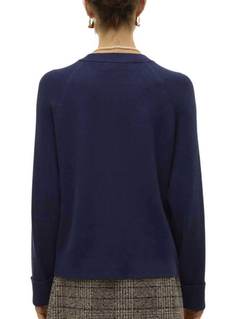 Pull Femme Vero Moda Bleu marine - Kiabi