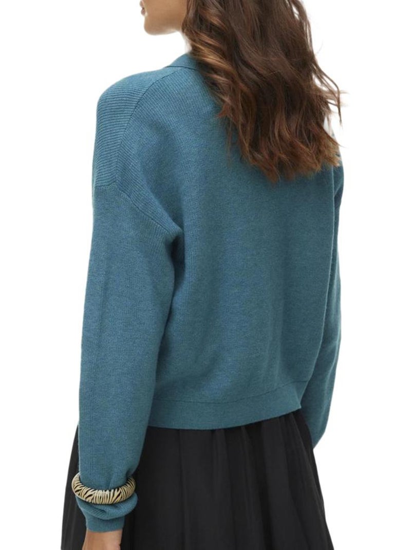 Pull femme vero moda exciting Bleu - Kiabi