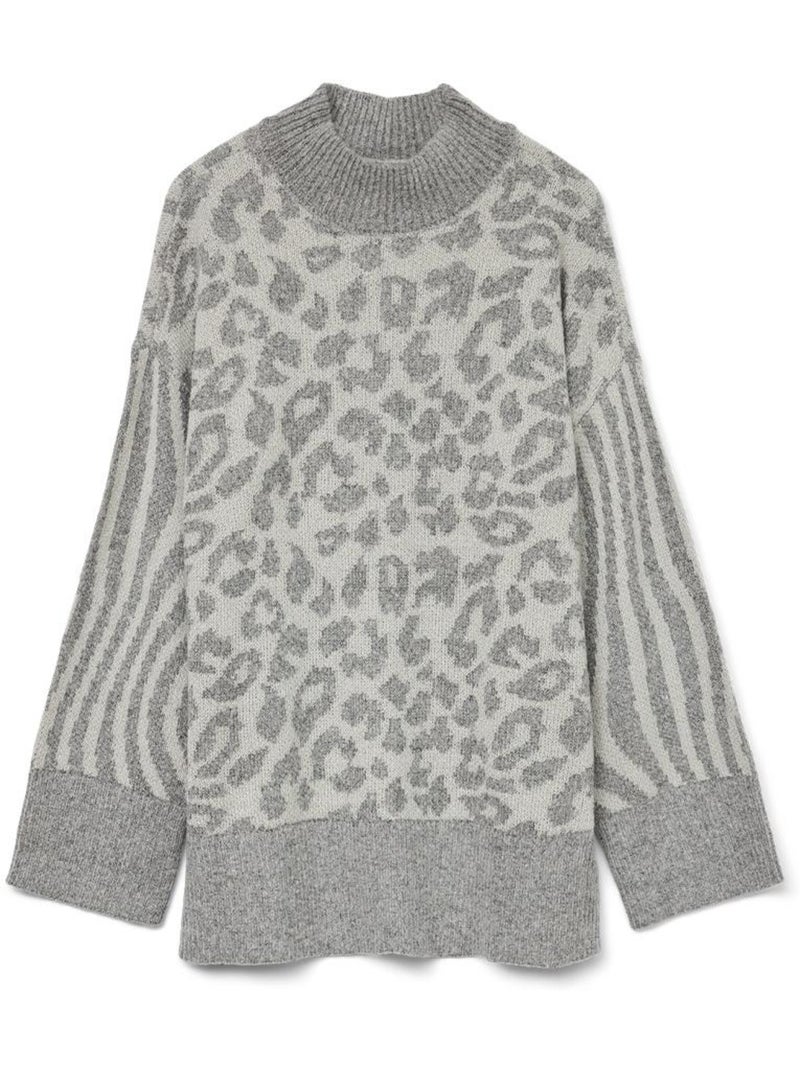 Pull Femme Vero Moda Gris Argenté - Kiabi