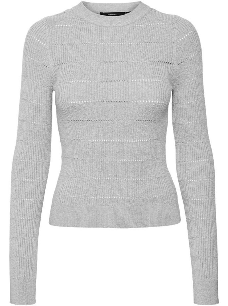 Pull Femme Vero Moda Gris Argenté - Kiabi