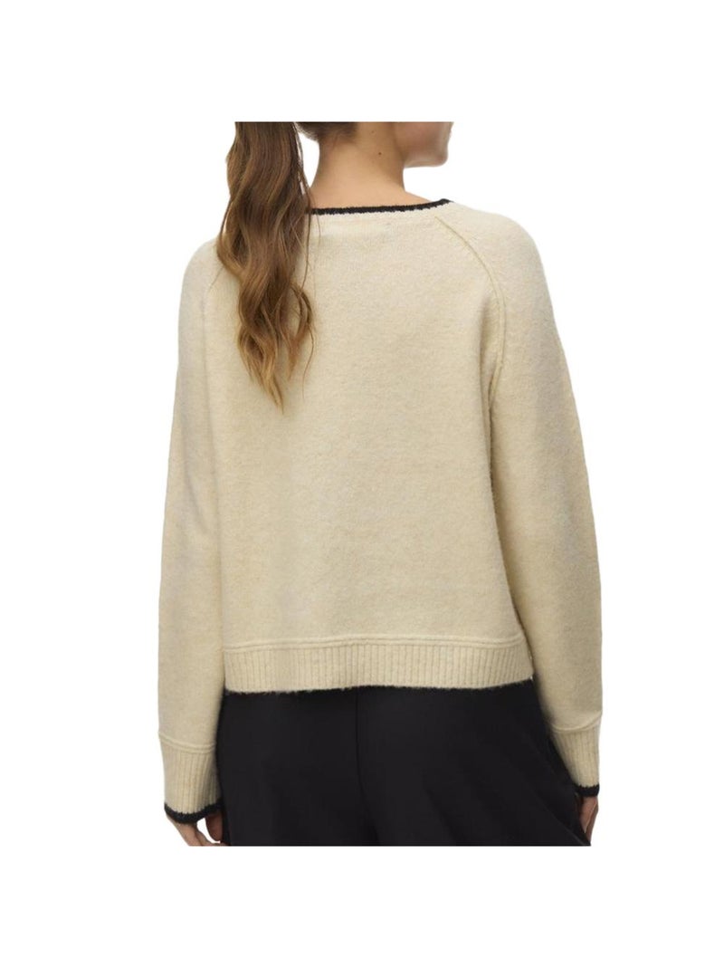 Pull Femme Vero Moda Marron cappuccino - Kiabi