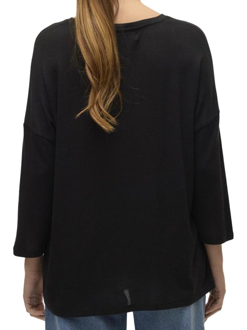 Pull femme vero moda Noir - Kiabi