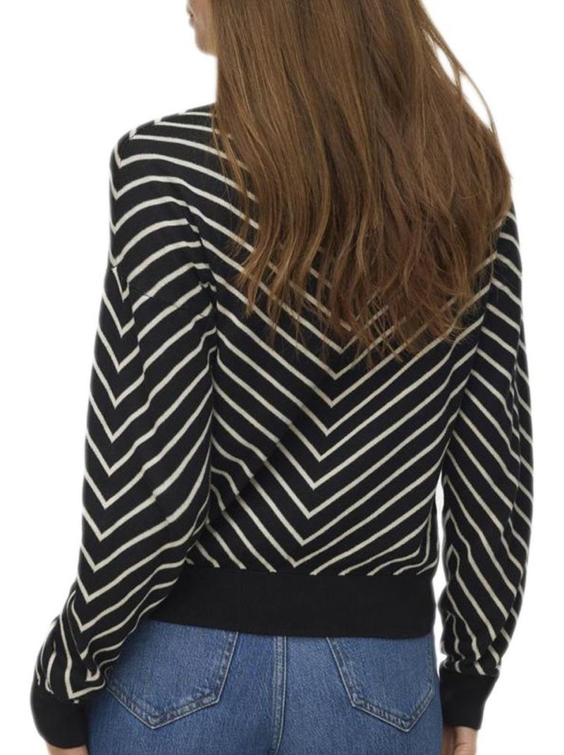 Pull Femme Vero Moda Noir - Kiabi