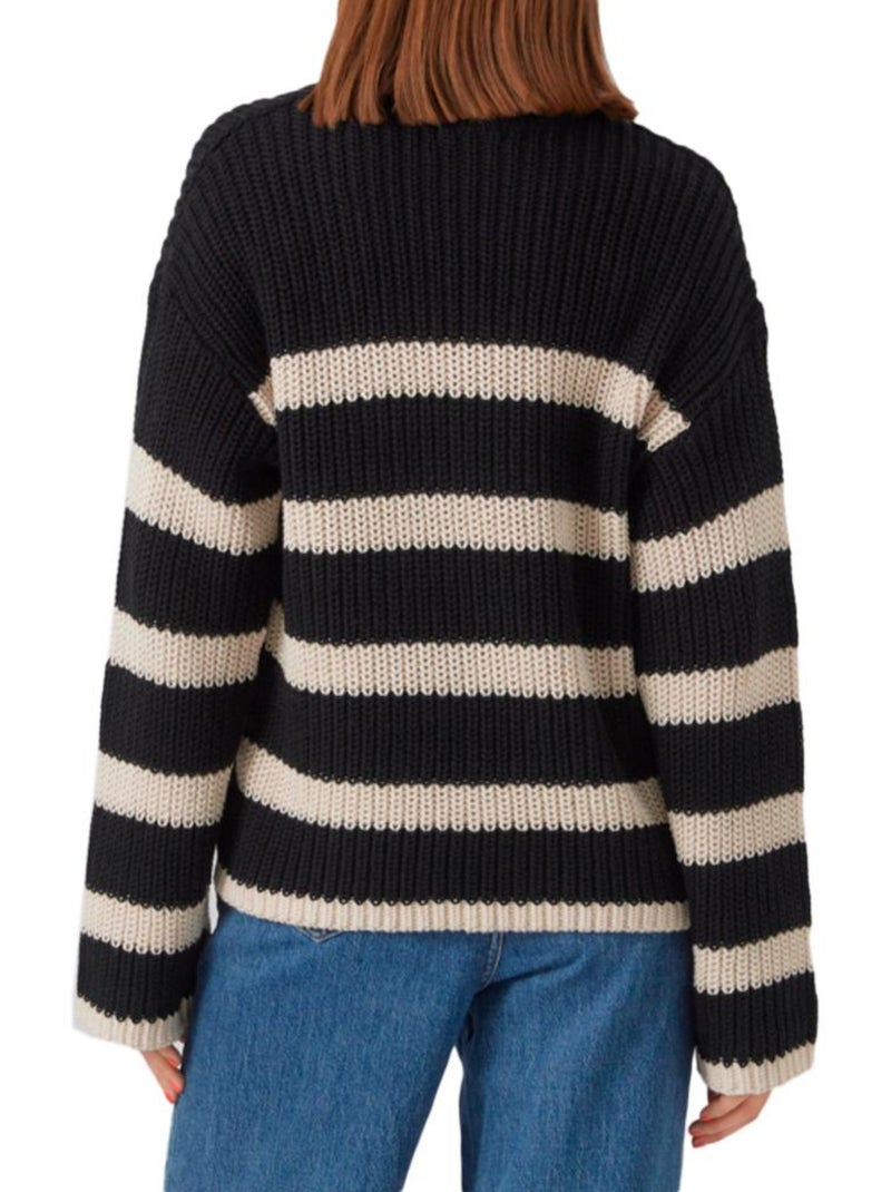 Pull Femme Vero Moda Noir - Kiabi