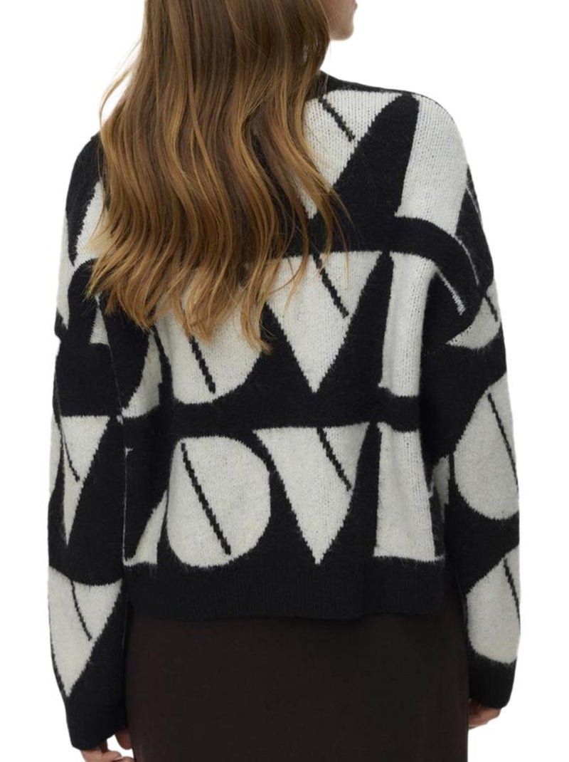 Pull Femme Vero Moda Noir - Kiabi