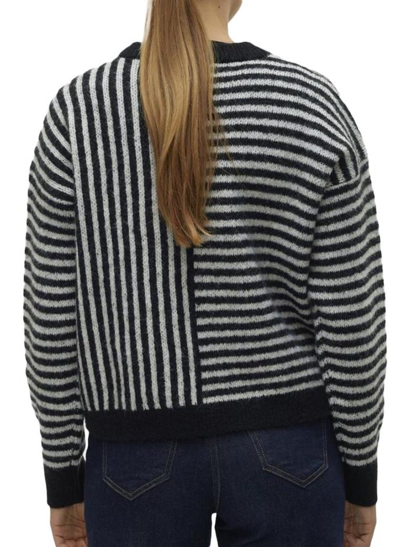 Pull femme vero moda Noir - Kiabi