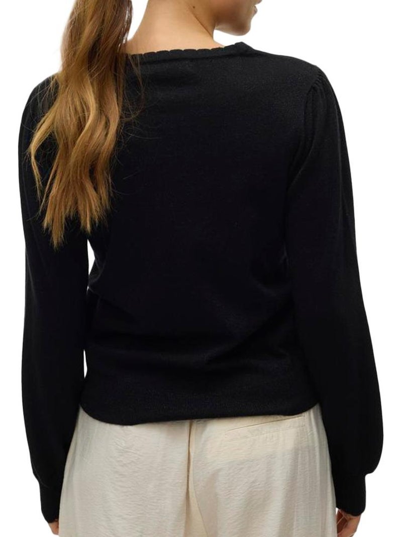 Pull Femme Vero Moda Noir - Kiabi