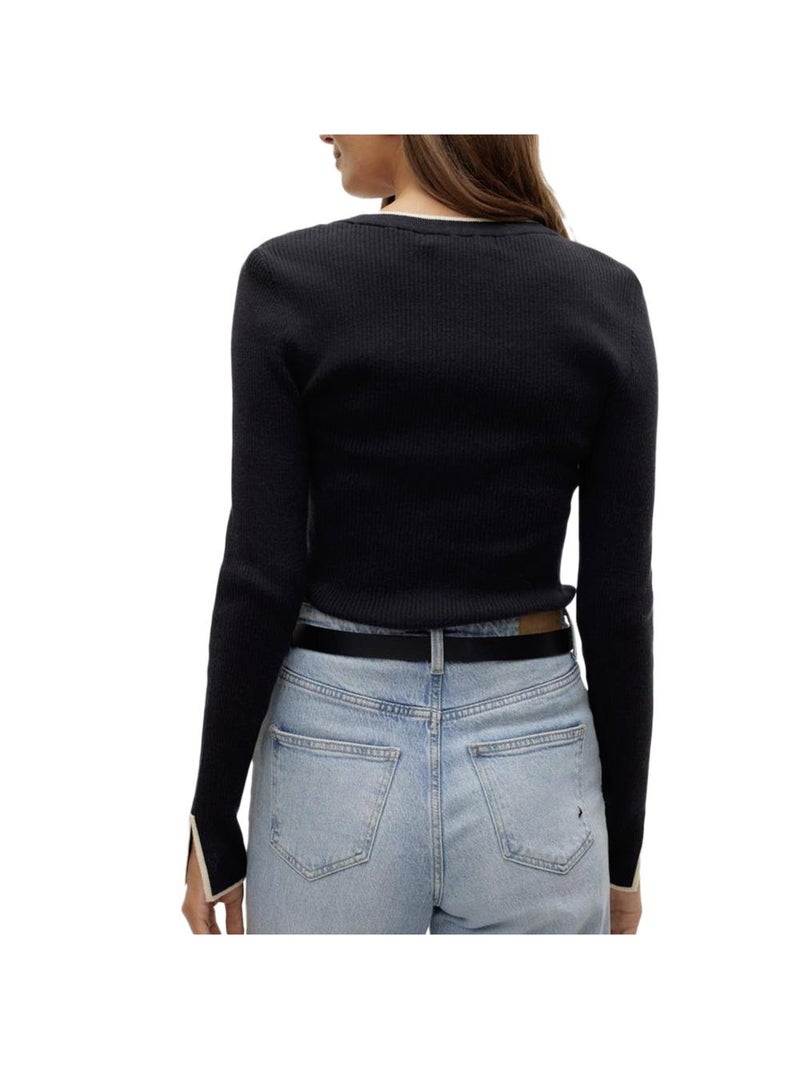Pull Femme Vero Moda Noir - Kiabi