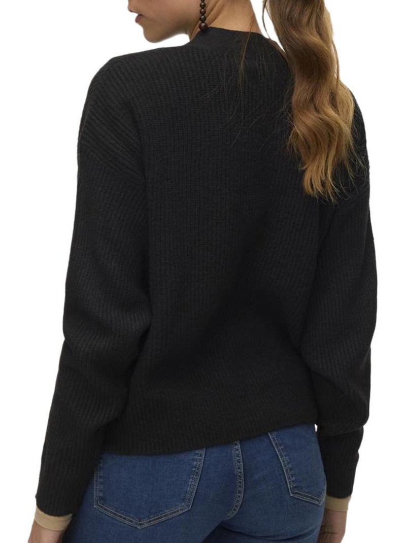 Pull Femme Vero Moda Noir - Kiabi