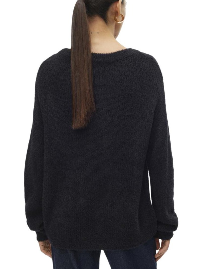 Pull Femme Vero Moda Noir - Kiabi