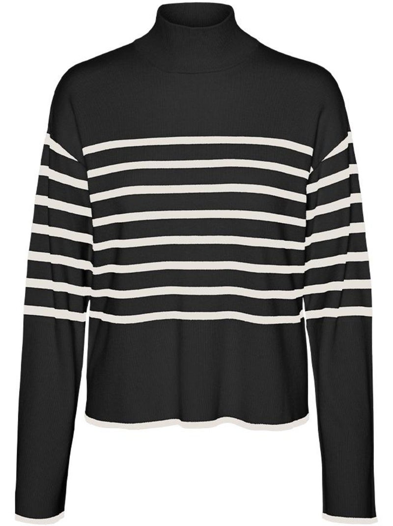 Pull femme vero moda Noir - Kiabi