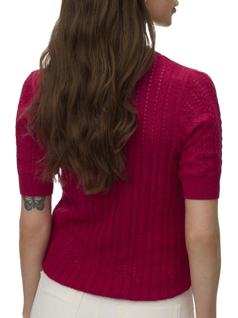 Pull Femme Vero Moda Rose - Kiabi