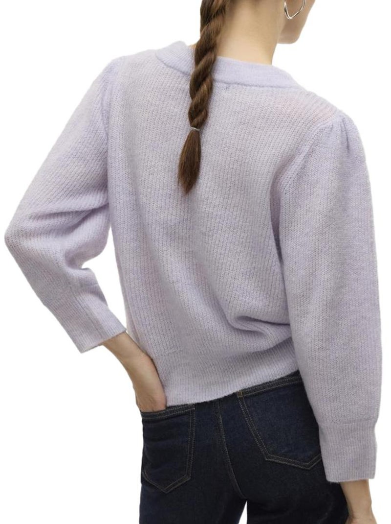 Pull Femme Vero Moda Violet - Kiabi