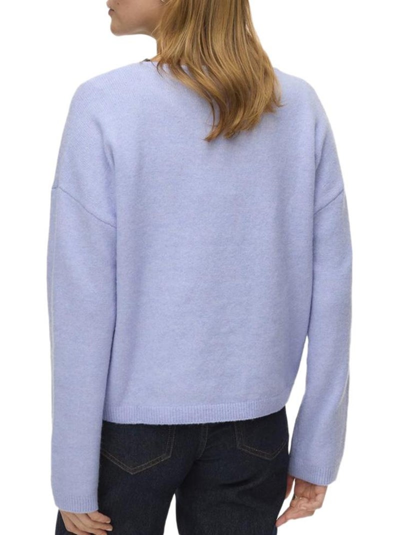 Pull Femme Vero Moda Violet - Kiabi