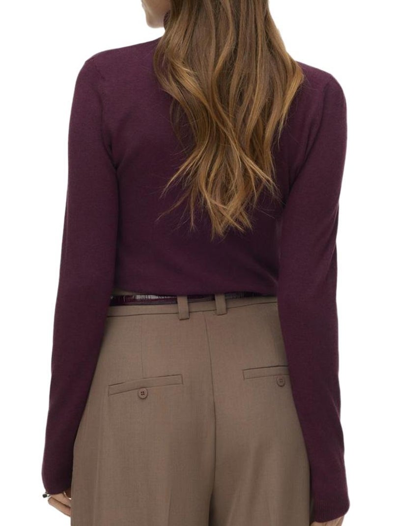 Pull Femme Vero Moda Violet - Kiabi