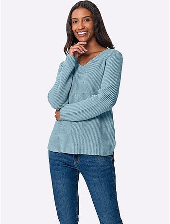 Pull Fentes Sur Les Côtés - Taille Standard - Helline