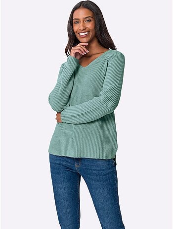 Pull Fentes Sur Les Côtés - Taille Standard - Helline
