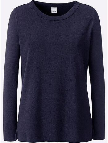 Pull Fentes Tendance à L'ourlet - Taille Standard - Helline