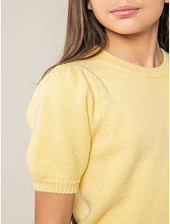 Pull fille en maille douce 'Deeluxe'