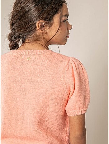 Pull fille en maille douce 'Deeluxe'