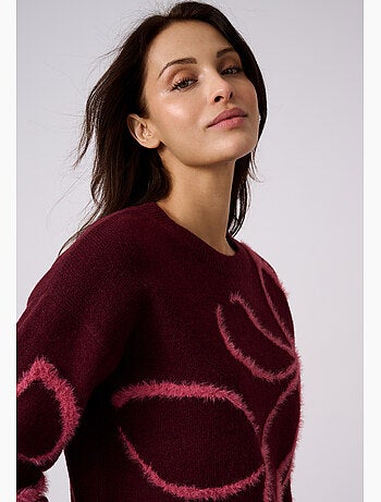 Pull fils poilus fantaisie - Damart