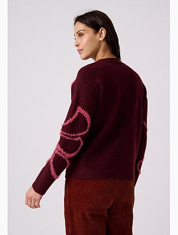 Pull fils poilus fantaisie - Damart