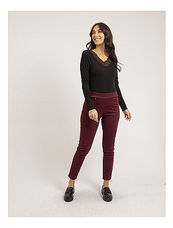 Pull fin col dentelle FALIA