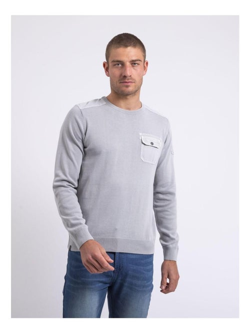 Pull fin col rond AMARTIN - Kiabi