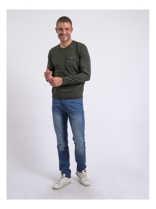 Pull fin col rond AMARTIN - Kiabi