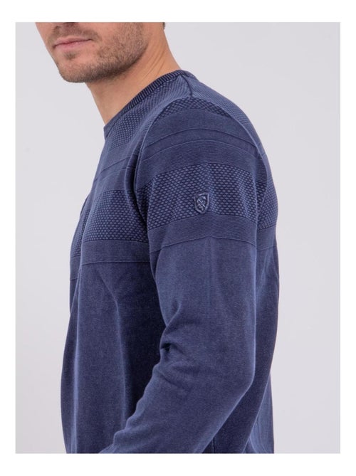 Pull fin col rond AMAZARIN - Kiabi