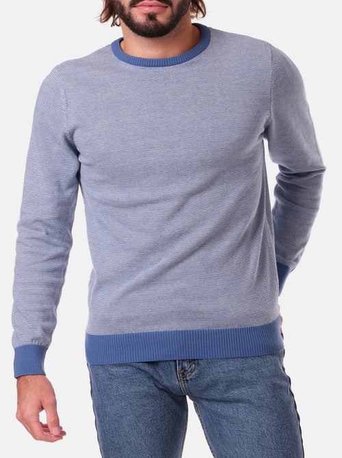 Pull fin col rond - Kiabi