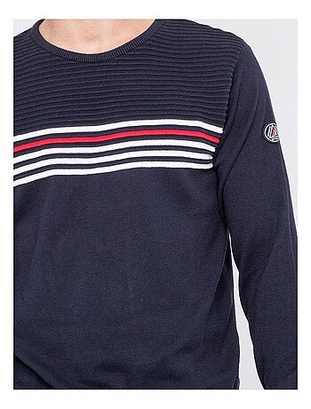 Pull fin col rond coton ACTION