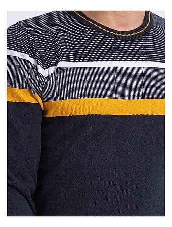 Pull fin col rond coton ARLO