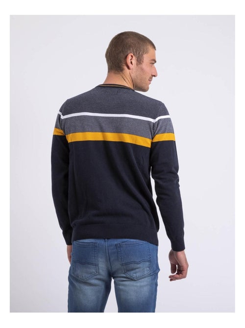 Pull fin col rond coton ARLO - Kiabi