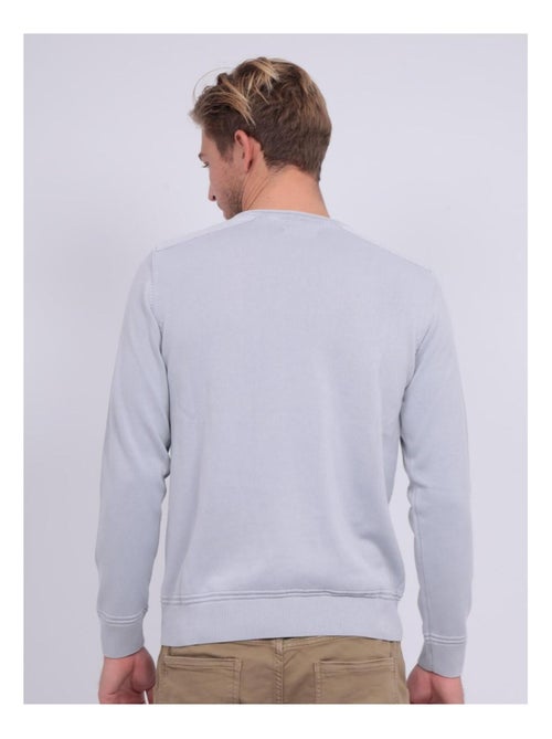 Pull fin col rond coton ARTHUR - Kiabi