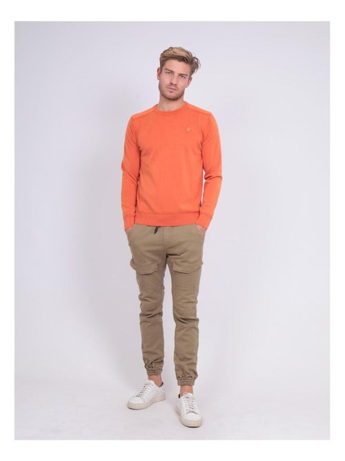 Pull fin col rond coton ARTHUR - Kiabi