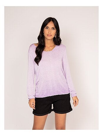 Pull fin col rond FREDO