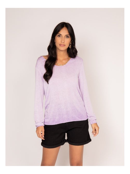 Pull fin col rond FREDO - Kiabi