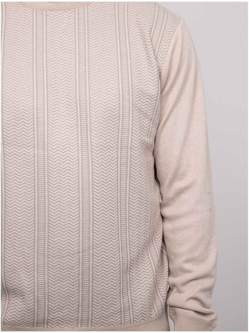 Pull fin col rond jacquard loranch - Kiabi Pull fin col rond jacquard loranch - Kiabi