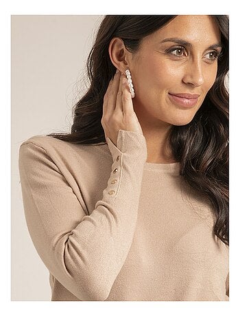 Pull fin col rond KETALIA
