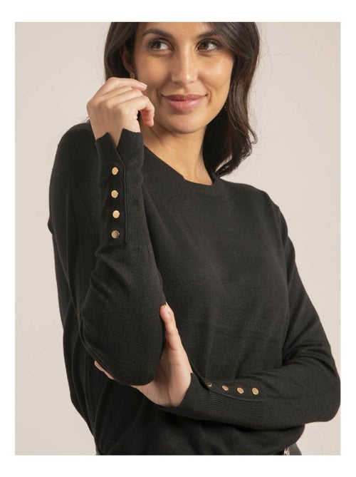 Pull fin col rond KETALIA - Kiabi