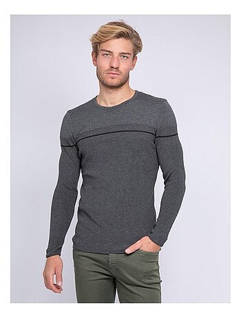 Pull fin col rond LARSONY