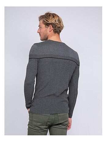 Pull fin col rond LARSONY