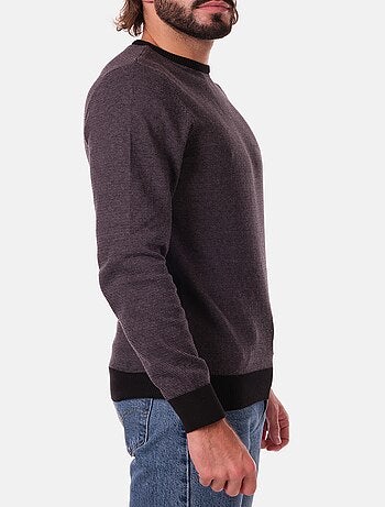 Pull fin col rond