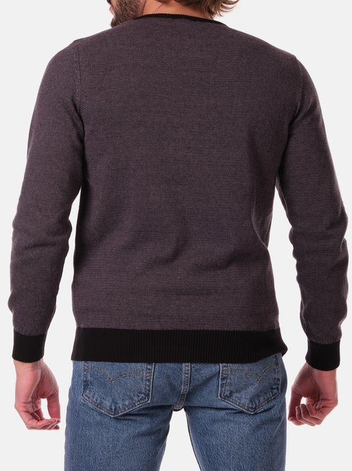 Pull fin col rond - Kiabi