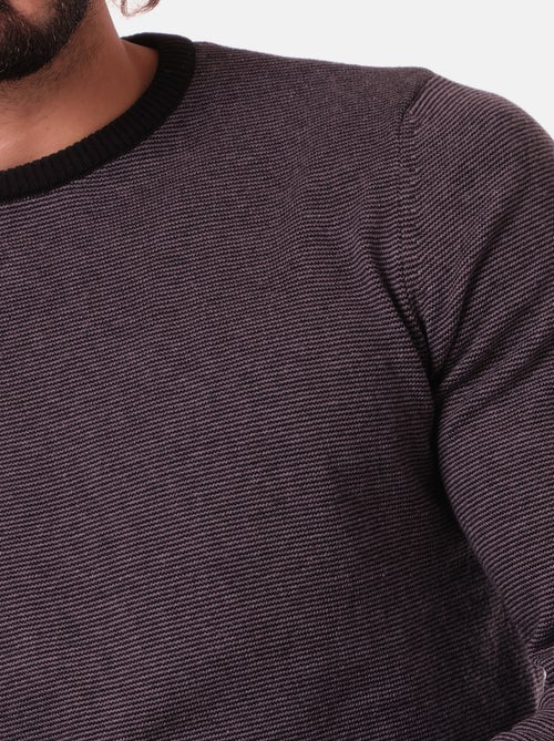 Pull fin col rond - Kiabi